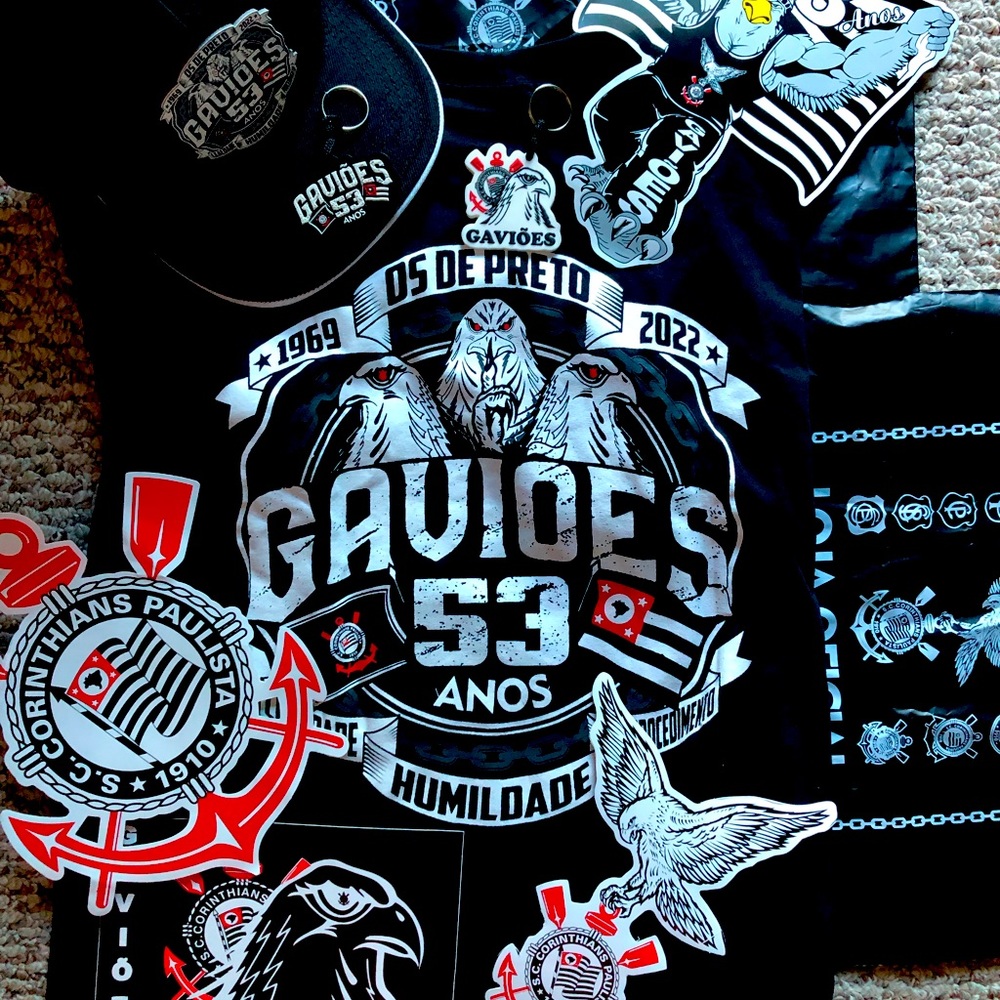 Corinthians (Brazil) Original KIT From “Gaviões da Fiel 53rd years celebration”